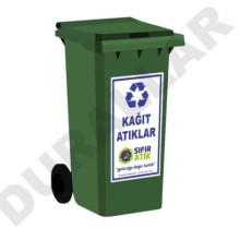 Kağıt Atıklar İçin Geçici Atık Depolama Konteyneri