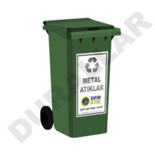 Metal Atıklar İçin Geçici Atık Depolama Konteyneri