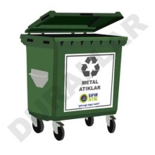 Metal Atık Depolama Konteyneri