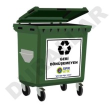Geri Dönüşmeyen Atık Depolama Konteyneri
