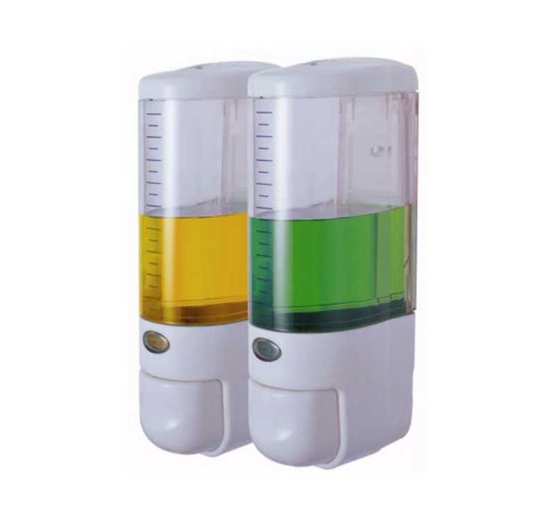 2 li Plastik Sıvı Sabunluk Beyaz Renk 2x280 ML -ZYQ28S