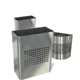 Duvara Monte Çöp Kovaları