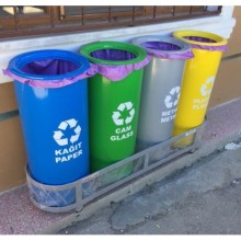 Metal Sıfır Atık Kutusu