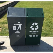 2 li Sıfır Atık Çöp Kovası