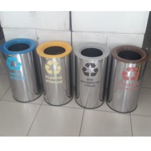 Paslanmaz Çelik Sıfır Atık Kovası