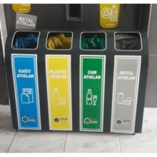 4 lü Geri Dönüşüm Ünitesi