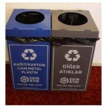 2 li Sistem Sıfır Atık Kovaları