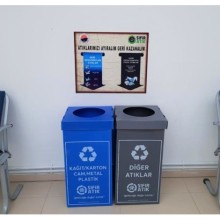 2 li Plastik Sıfır Atık Kutusu