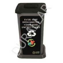 Geri Dönüşmeyen Atık Kutusu 70 Lt Plastik