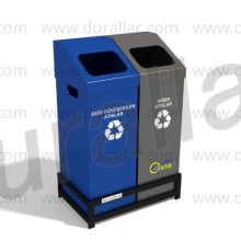 2 li Sıfır Atık Çöp Kovası