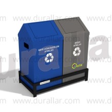 2 li Geri Dönüşüm Atık Kutusu