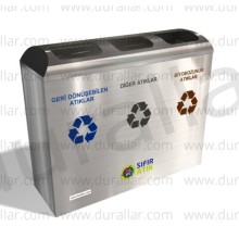Sıfır Atık Geri Dönüşüm Çöp Kovası