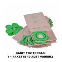 Sebo 370-470 Cami Süpürgesi Kağıt Torbası 10’lu