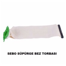 Sebo 370-470 Cami Süpürgesi Bez Torbası