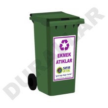 Ekmek Atıklar İçin Geçici Atık Depolama Konteyneri