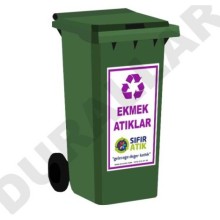 Sıfır Atık Projesi Ekmek Atık Depolama Konteyneri