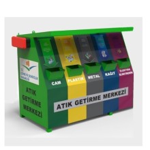 5 Bölmeli 3.Sınıf Mobil Atık Getirme Merkezi