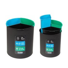 3 lü Masa Altı Geri Dönüşüm Kutusu