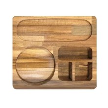 Ahşap Otel Hoşgeldin Tepsisi