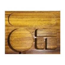 Ahşap Otel Kettle Tepsisi