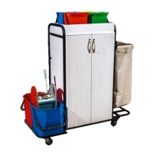 Pvc Kat Temizlik Arabası