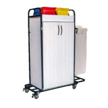 Pvc Brandalı Temizlik Arabası