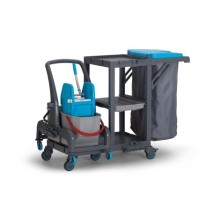 Plastik Temizlik Kat Arabası