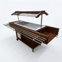 Ahşap Salad Bar