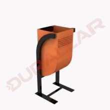 Dmk-012 Metal Bahçe Çöp Kovası