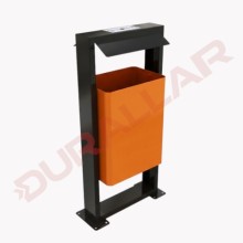 Dmk-013 Metal Park Tipi Çöp Kutusu