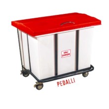 Pedallı 280 Litre Kirli Çamaşır Arabası