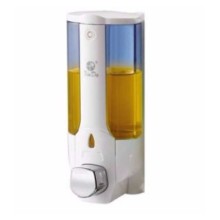 Plastik Sıvı Sabunluk Beyaz Renk 380 ML