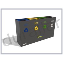 Sıfır Atık Çöp Kovası Artvin