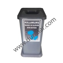 Maske Eldiven Hijyen Atık Kutusu 70 Litre