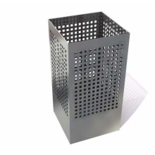 Metal Delikli Çöp Kutusu