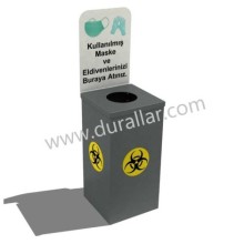 Maske Eldiven Hijyen Atık Kutusu
