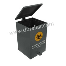 Pedallı Maske Eldiven Atık Kutusu