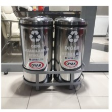 2 li Paslanmaz Sıfır Atık Seti
