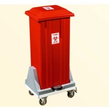 Pedallı Tekli Geri Dönüşüm Kutusu 80 Litre