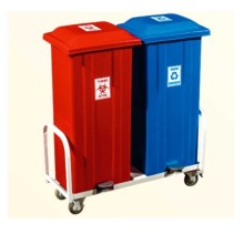 160 Litre Pedallı Atık Kutusu