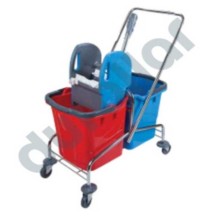 Metal Taşıyıcılı Paspas Arabası