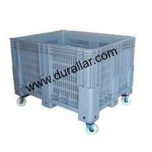 Plastik Tekerlekli Kasa 600 Litre