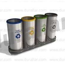 4 lü Sıfır Atık Kovaları
