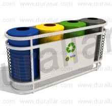 4 lü Sıfır Atık Kutuları
