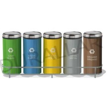 5 li Döner Kapaklı Sıfır Atık Kutusu