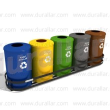 5 li Sıfır Atık Geri Dönüşüm Kovası