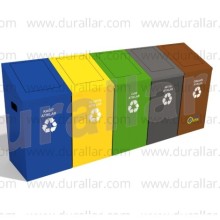 5 li Geri Dönüşüm Seti