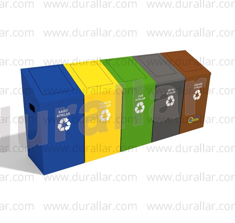 Sıfır Atık Çöp kutusu Tokat -GDK-5034-A