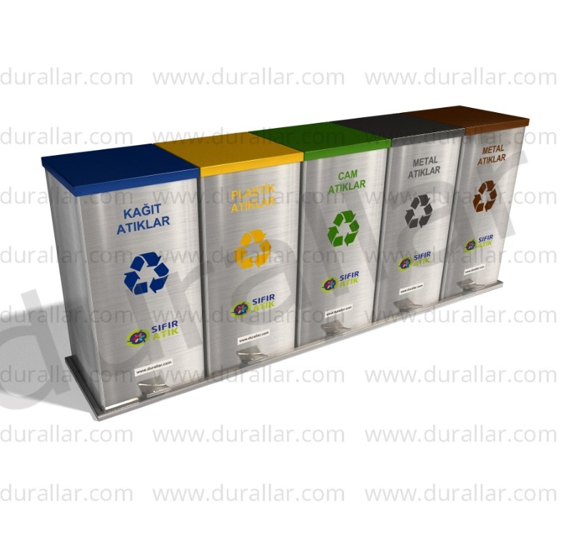 Sıfır Atık Çöp kutusu Zonguldak -GDK-5096