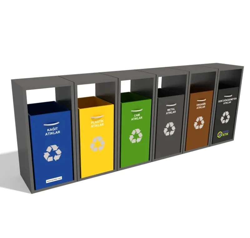 6 lı Geri Dönüşüm Atık Üniteleri -GDK-6081